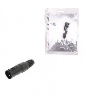 NEDIS COTP15900BK XLR Connector XLR 3-pin Male Black