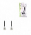 NEDIS TCGP90200BK50 Telecom Cable RJ11 Male - RJ11 Male 5.0 m Black