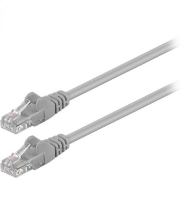 68337 CAT 5e U/UTP PATCH CABLE 0.5m GREY
