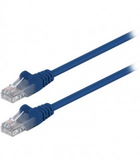 68335 CAT 5e U/UTP PATCH CABLE 0.5m BLUE