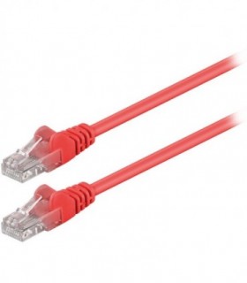 68339 CAT 5e U/UTP PATCH CABLE 0.5m RED