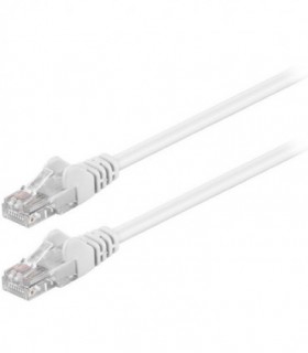 68501 CAT 5e U/UTP PATCH CABLE 1m WHITE