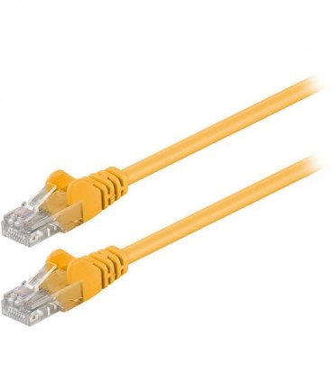68341 CAT 5e U/UTP PATCH CABLE 1m YELLOW