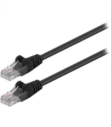 68703 CAT 5e U/UTP PATCH CABLE 0.25m BLACK