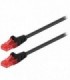 68677 CAT 6 U/UTP PATCH CABLE CCA 1m BLACK