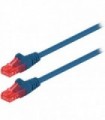 68432 CAT 6 U/UTP PATCH CABLE CCA 0.5m BLUE