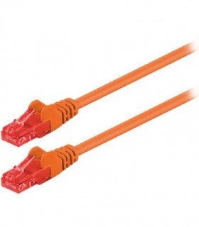 95259 CAT 6 U/UTP PATCH CABLE CCA 0.5m ORANGE