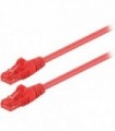95254 CAT 6 U/UTP PATCH CABLE CCA 0.25m RED