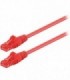 68441 CAT 6 U/UTP PATCH CABLE CCA 1m RED