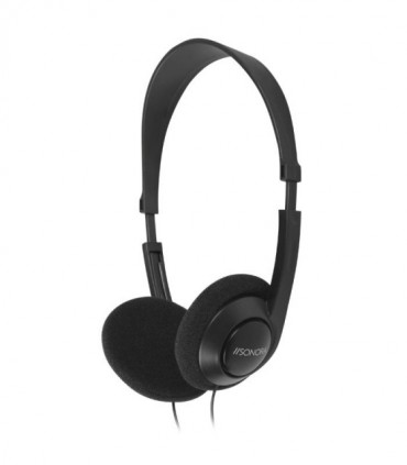 SONORA HPTV-100 TV HEADPHONES WITH 6M CABLE,BLACK COLOR