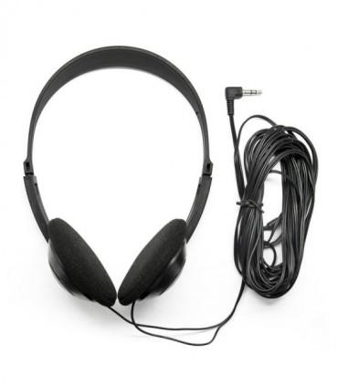 SONORA HPTV-100 TV HEADPHONES WITH 6M CABLE,BLACK COLOR