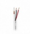 NEDIS SCGR90300WT100 Security Cable on Reel 0.61 + 2x 0.38 100m White