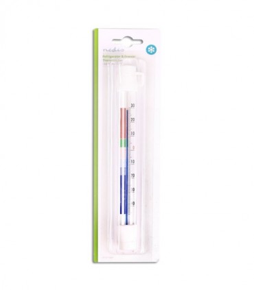 NEDIS FFTH110WH Refrigerator & Freezer Thermometer Analog -50 °C to 30 °C
