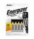 ENERGIZER AAA-LR03/4TEM ALKALINE POWER