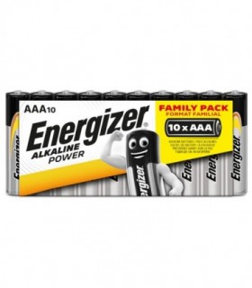ENERGIZER AAA-LR03/10TEM ALKALINE POWER FAMILY PACK