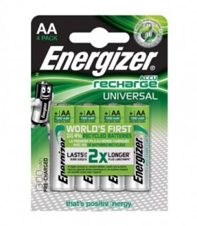 ENERGIZER AA-HR6/1300mAh/4TEM UNIVERSAL RECHARGEABLE F016556