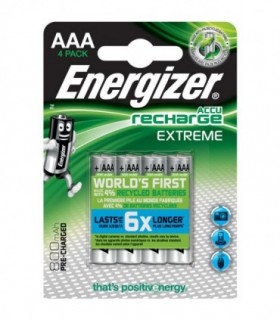 ENERGIZER AAA-HR03/800mAh/4TEM EXTREME RECHARGEABLE F016482