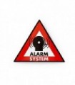 NEDIS STCKWA105 Warning Sticker Alarm System symbol Set of 5 pieces