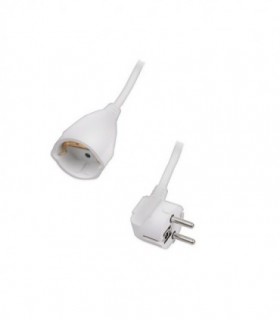 SONORA EC3W100 EXTENSION CORD SCHUKO TYPE 3M WHITE COLOR